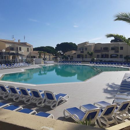 Studio Climatise Cosy Avec Grande Piscine Chauffee Agde Bagian luar foto