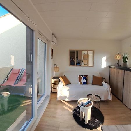 Studio Climatise Cosy Avec Grande Piscine Chauffee Agde Bagian luar foto